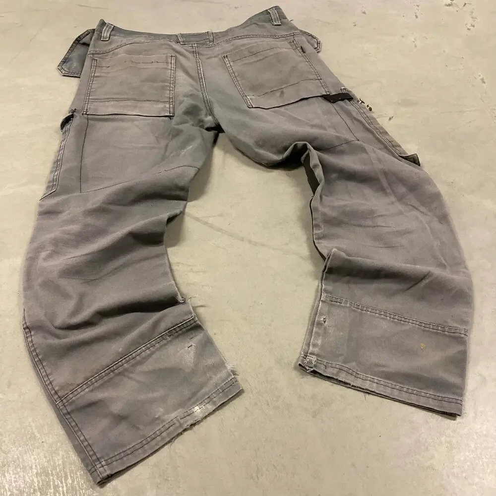 vintage baggy double knee cargo pants 34x30